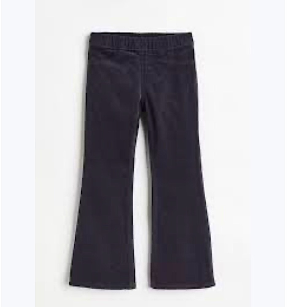 H&M Dark Gray Corduroy Flare Leg Pants•NWT•9/10